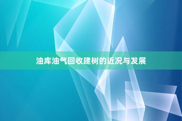 油库油气回收建树的近况与发展